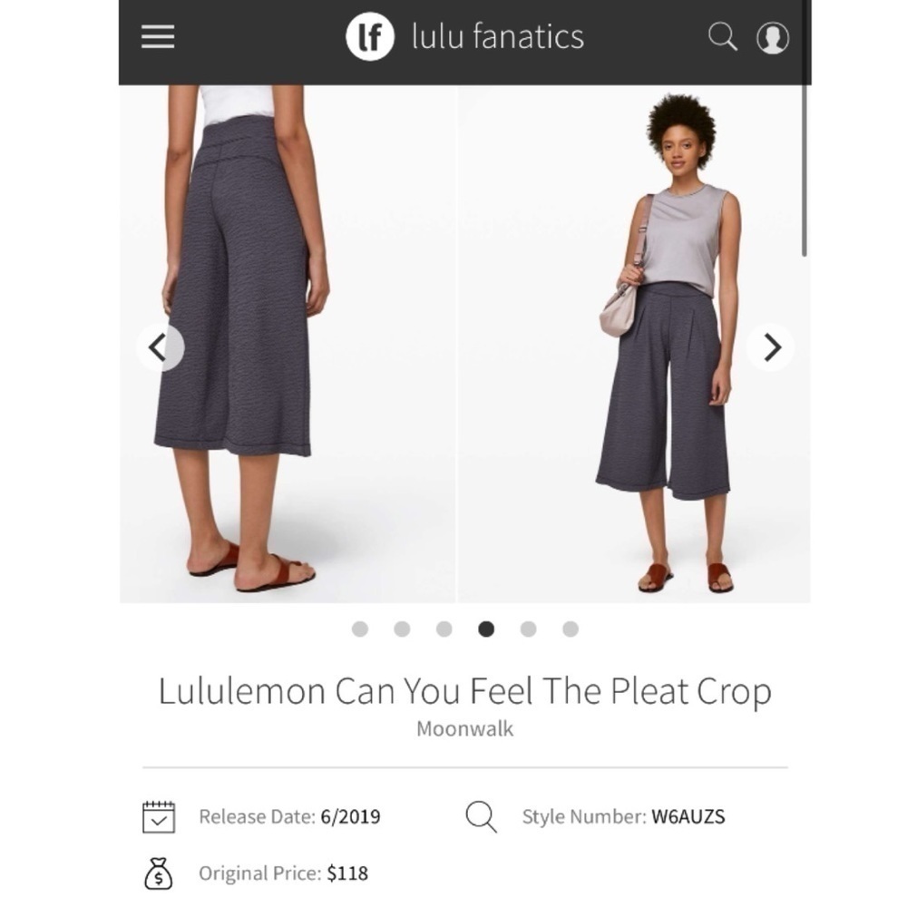 Lululemon Wide Leg Pant - Picture 6 of 6
